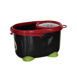 雅高神奇拖 解放双手的清洁革命，qq款蓝色手压双驱动拖布桶套装体验