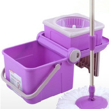 旋转收纳新选择 折叠拖把桶如何提升家居清洁效率与空间利用率